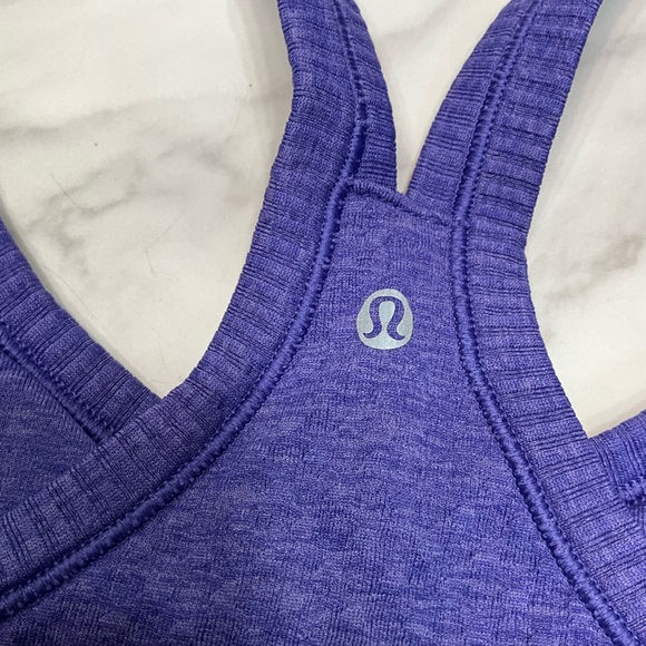 Lululemon Size 6 Ebb to Street Yoga Tank Tops Black, Bordeaux, Green, Purple - Picture 4 of 9